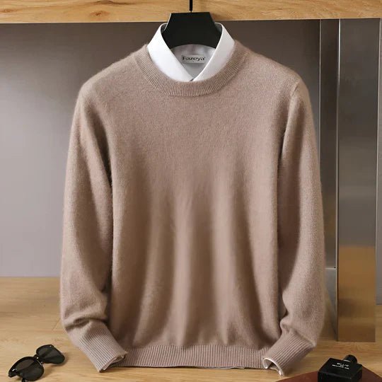 Men's Crewneck Sweater Round Neck Knit Pullover Everyday