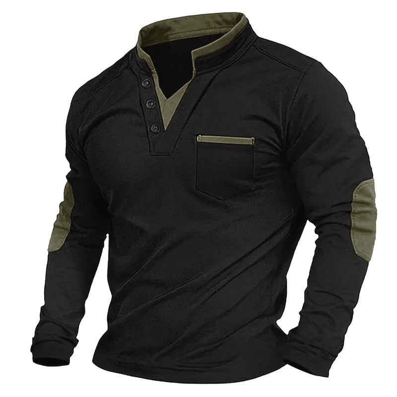 Men's V-Neck Sweater Refined Knit Pullover Timeless