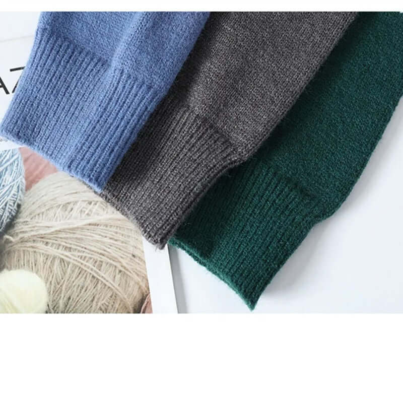 Men's Unique Knit Sweater Textured Warm Pullover