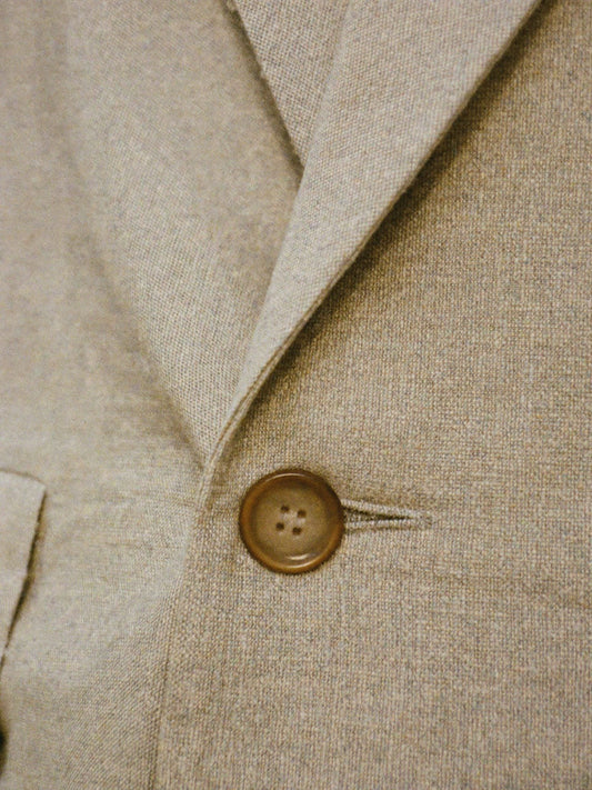 Close detail of a jacket lapel