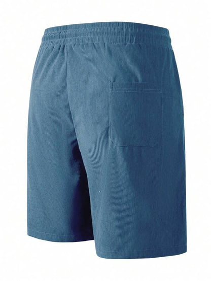 Men's Cargo Shorts Drawstring Waist Casual Summer Cotton Shorts