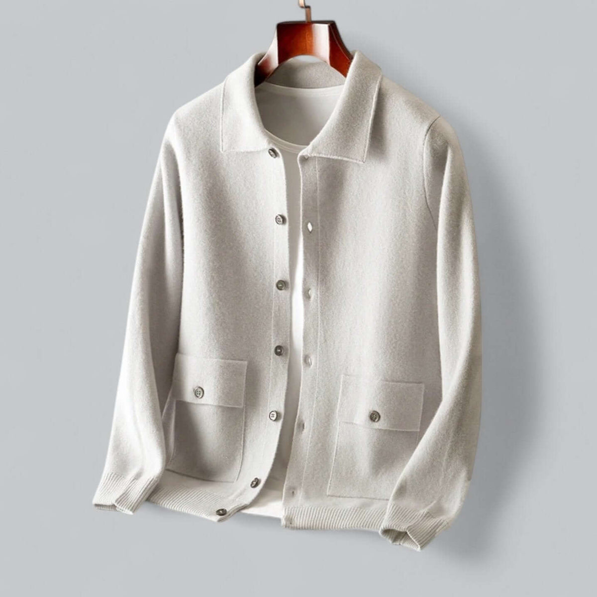 Men's Cardigan Jacket Premium Warm Luxurious Fit