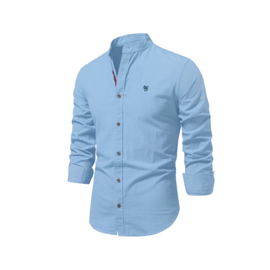 Men's Casual Button Shirt Lightweight Cotton Everyday Spring Wear