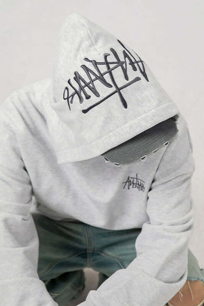 Men's Oversized Graphic Hoodie Urban Streetwear
