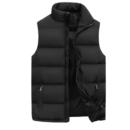 Men's Quilted Gilet Vest Sleeveless Layering Jacket Bodywarmer