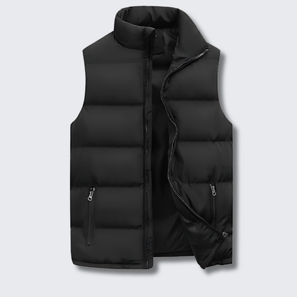 Men's Quilted Gilet Vest Sleeveless Layering Jacket Bodywarmer