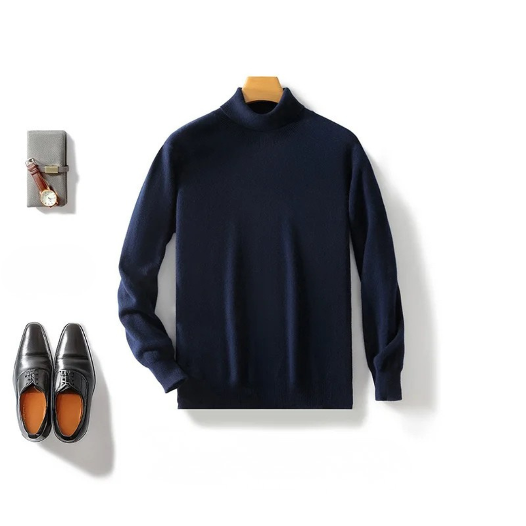 Men's Cashmere Sweater Soft Crew Neck Warm Luxury Pullover Jumper