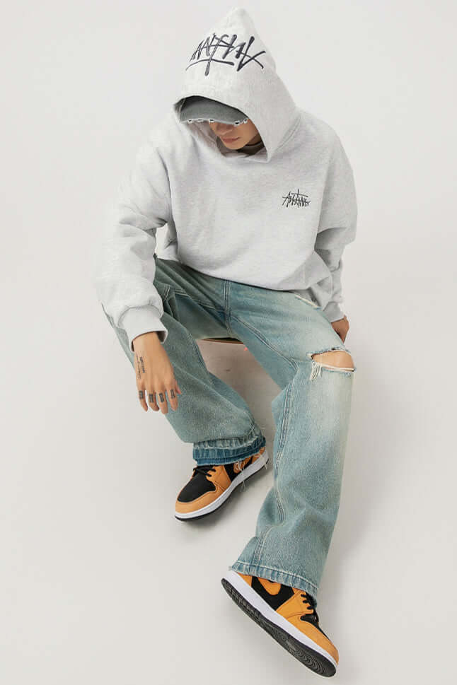 Men's Oversized Graphic Hoodie Urban Streetwear