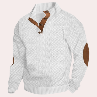 Men's Soft Knit Sweater Comfortable Classic Style