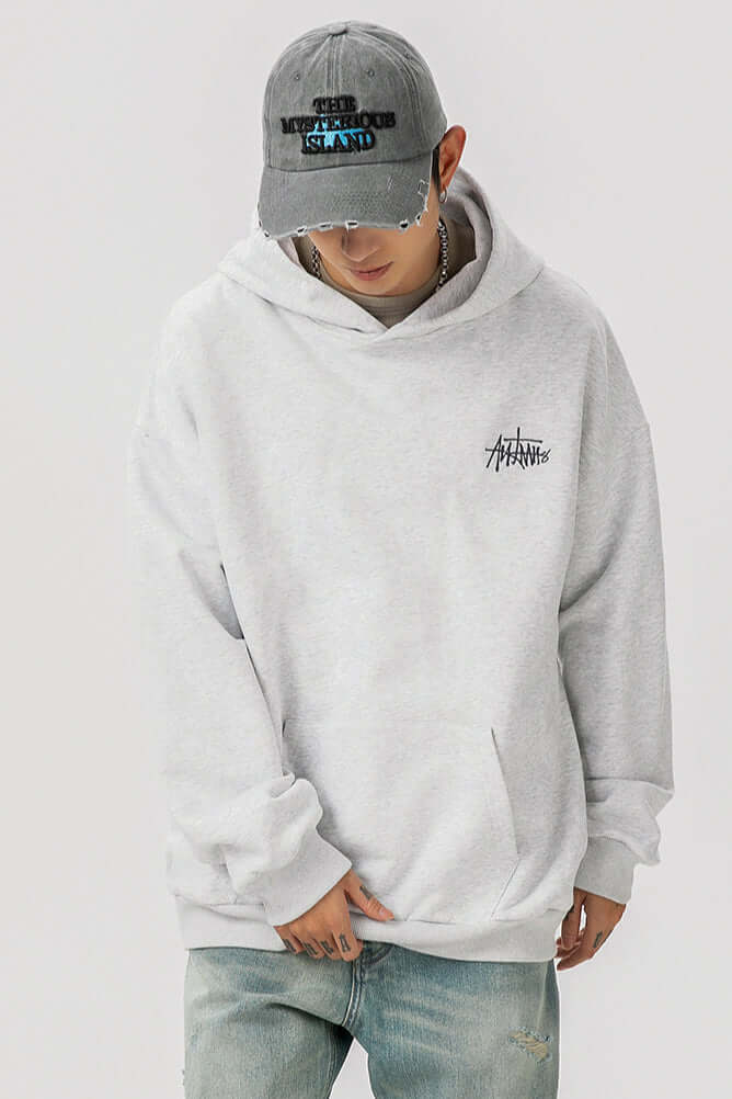 Men's Oversized Graphic Hoodie Urban Streetwear