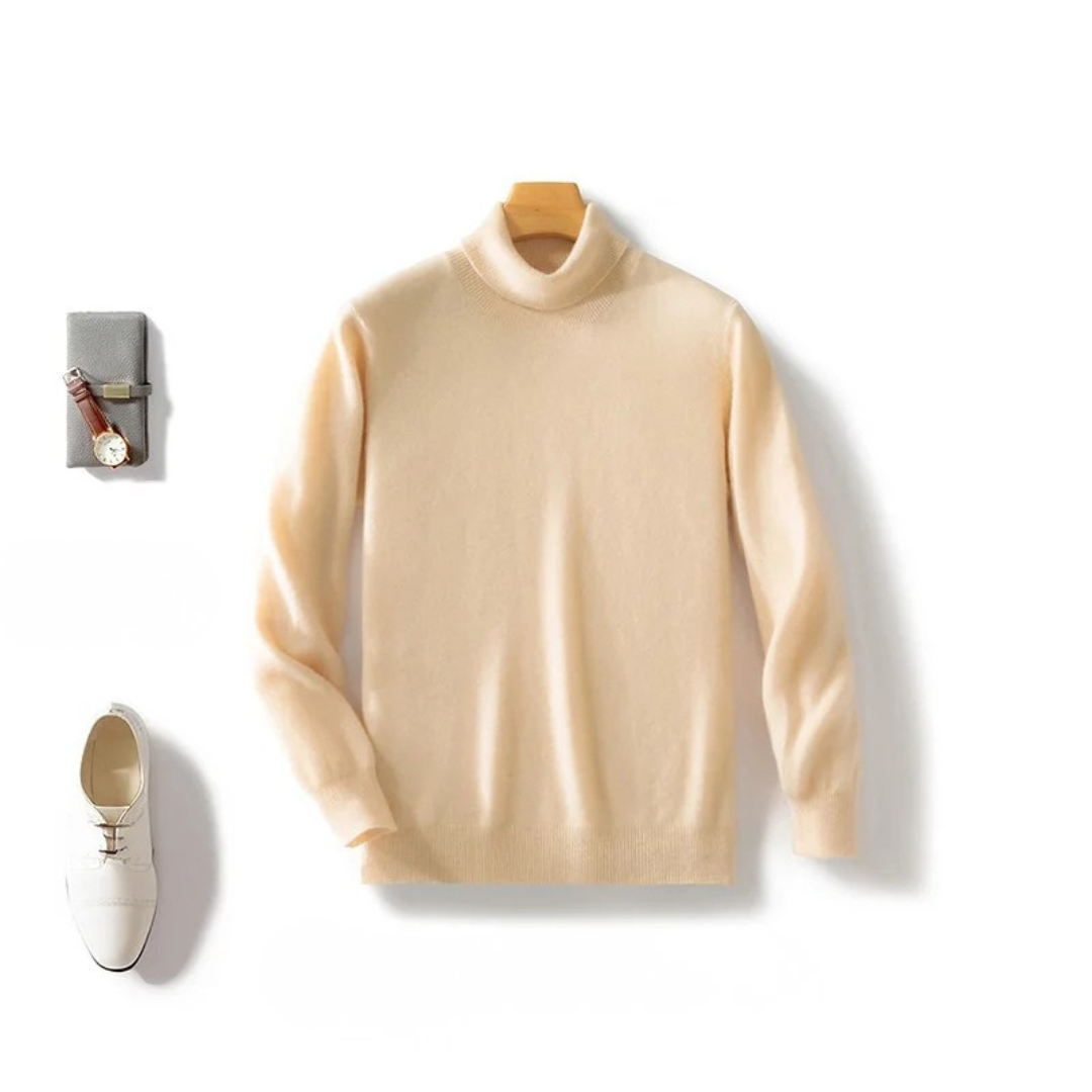 Men's Cashmere Sweater Soft Crew Neck Warm Luxury Pullover Jumper