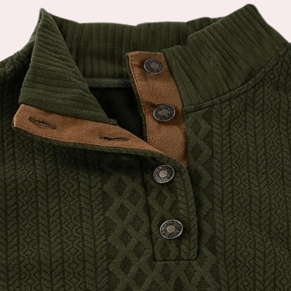 Men's Soft Knit Sweater Comfortable Classic Style