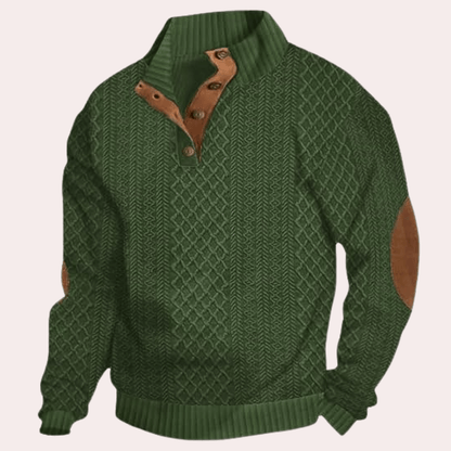Men's Soft Knit Sweater Comfortable Classic Style