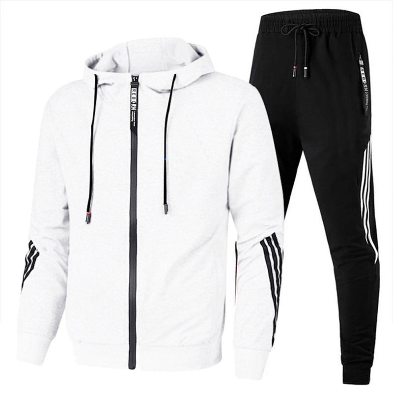 Men's Relaxed Fit Hoodie Tracksuit 2 Piece Sweatsuit