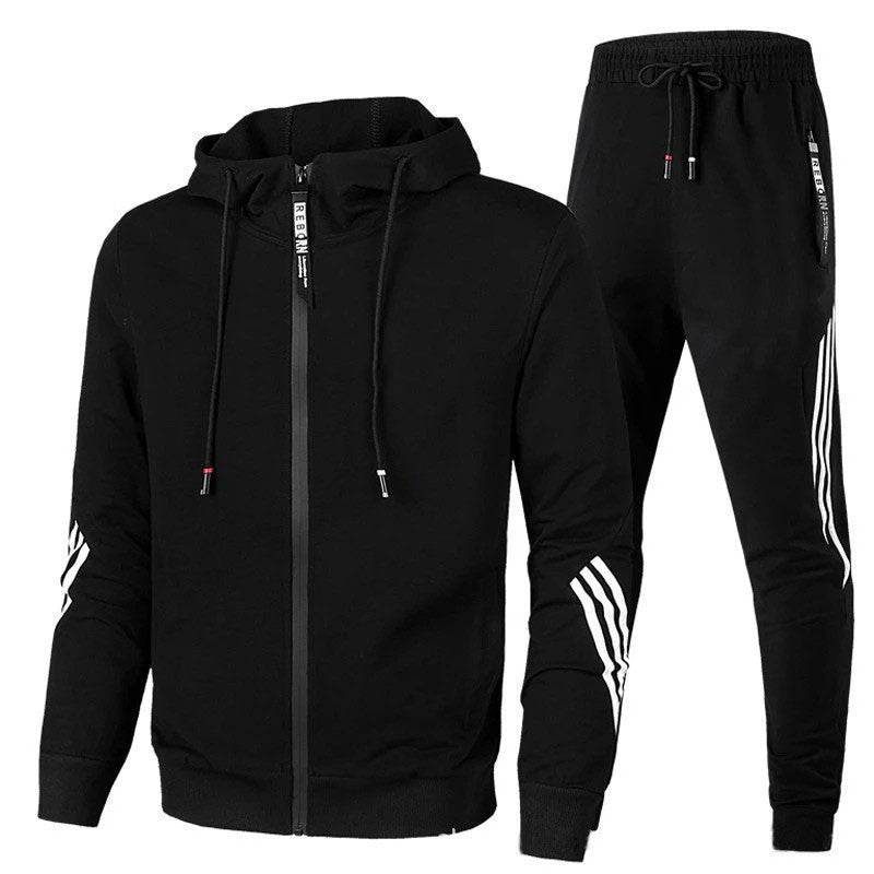 Men's Relaxed Fit Hoodie Tracksuit 2 Piece Sweatsuit