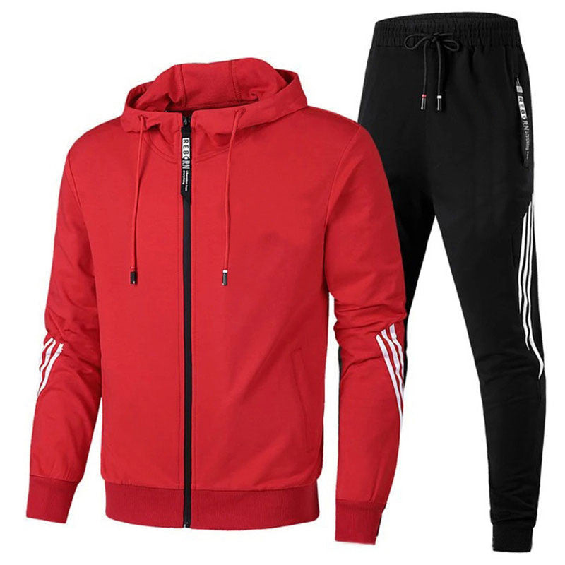 Men's Relaxed Fit Hoodie Tracksuit 2 Piece Sweatsuit