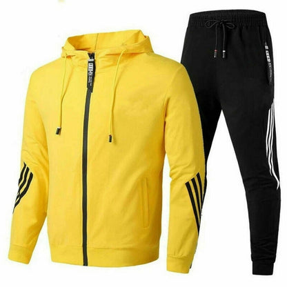 Men's Relaxed Fit Hoodie Tracksuit 2 Piece Sweatsuit