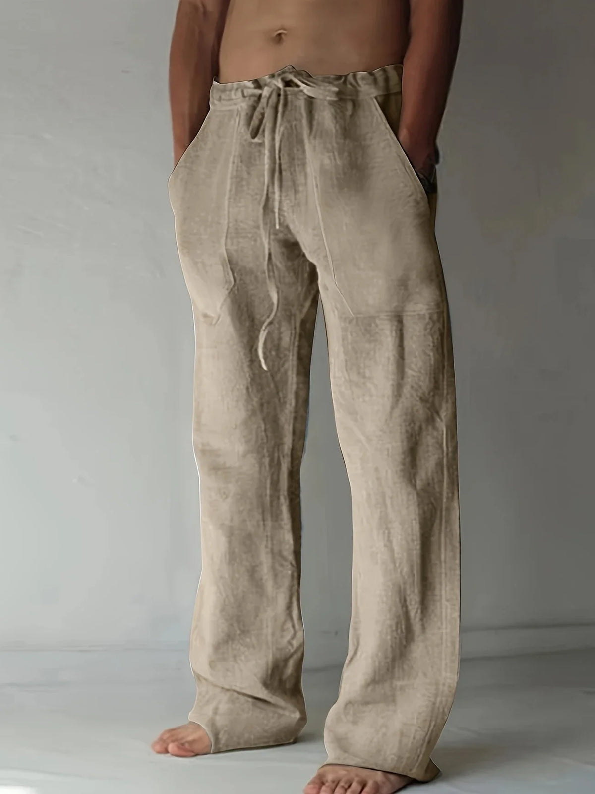 Herren Baggy Hose aus Leinen - Arthur