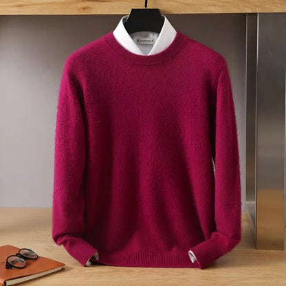 Men's Crewneck Sweater Round Neck Knit Pullover Everyday