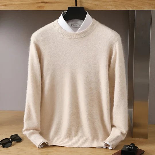 Men's Crewneck Sweater Round Neck Knit Pullover Everyday