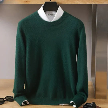 Men's Crewneck Sweater Round Neck Knit Pullover Everyday