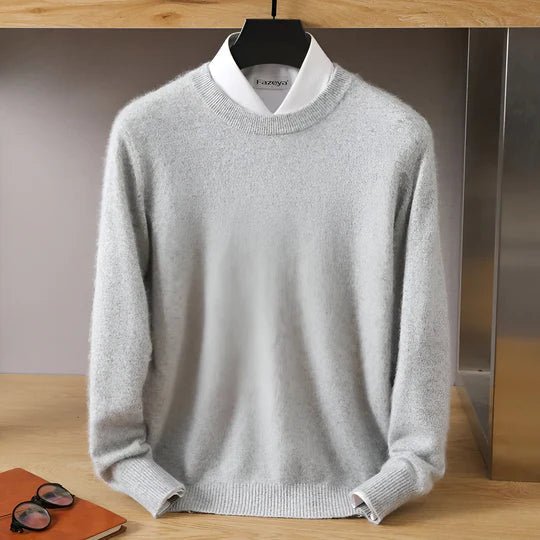 Men's Crewneck Sweater Round Neck Knit Pullover Everyday