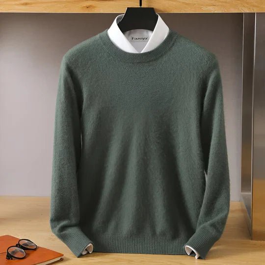 Men's Crewneck Sweater Round Neck Knit Pullover Everyday