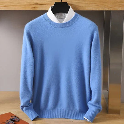 Men's Crewneck Sweater Round Neck Knit Pullover Everyday