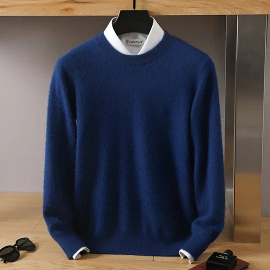 Men's Crewneck Sweater Round Neck Knit Pullover Everyday