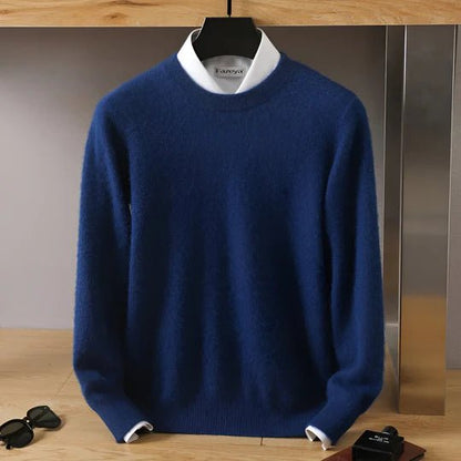 Men's Crewneck Sweater Round Neck Knit Pullover Everyday