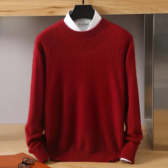 Men's Crewneck Sweater Round Neck Knit Pullover Everyday
