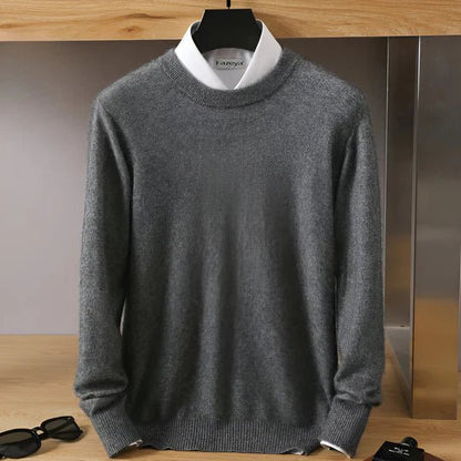 Men's Crewneck Sweater Round Neck Knit Pullover Everyday