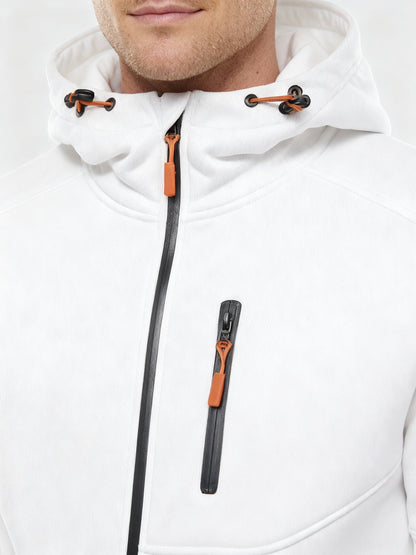 Men's Cotton-Polyester Zip Hoodie | Stylish Comfortable Casual Sweatshirt