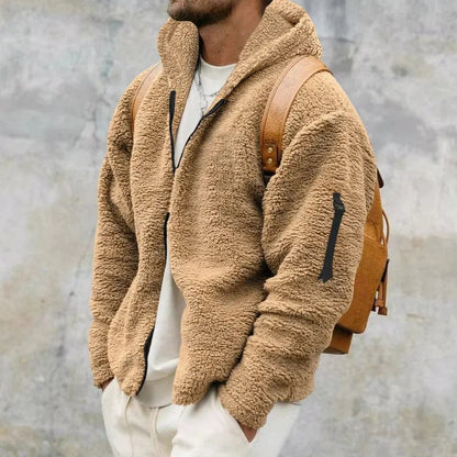 Men's Insulated Hooded Puffer Jacket | Sporty Warm Winter Outerwear 2