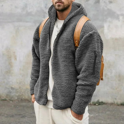 Men's Insulated Hooded Puffer Jacket | Sporty Warm Winter Outerwear 7