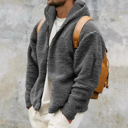 Men's Insulated Hooded Puffer Jacket | Sporty Warm Winter Outerwear 8