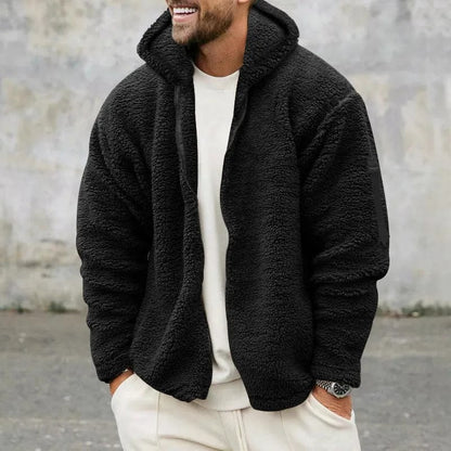 Men's Insulated Hooded Puffer Jacket | Sporty Warm Winter Outerwear 9
