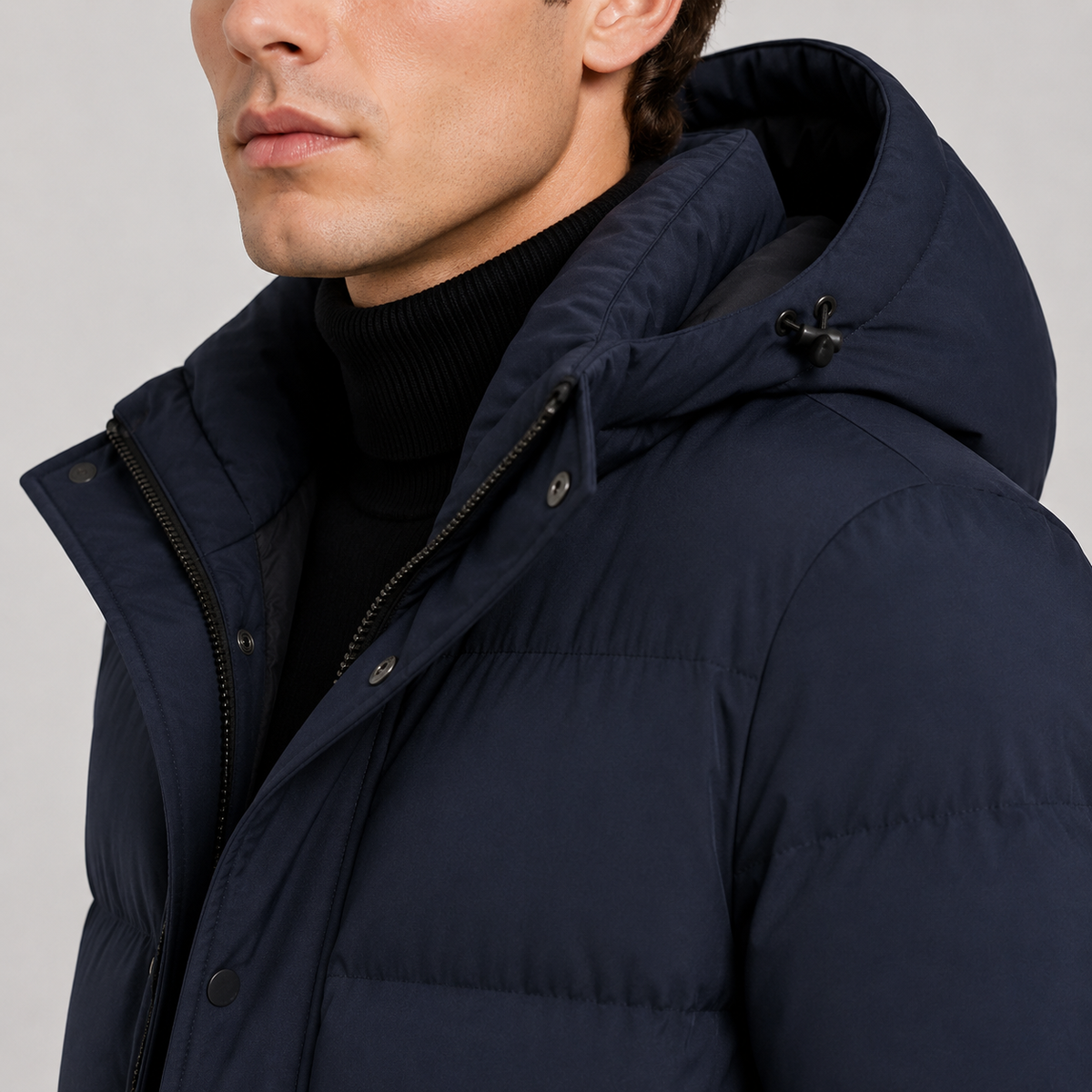 Men's Insulated Hooded Winter Parka | Warm Versatile Cold Weather Coat 2