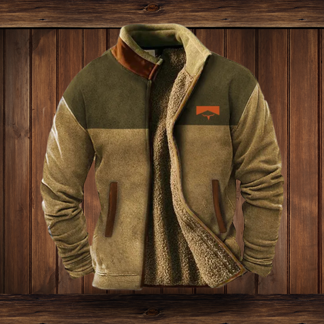 Men's Premium Merino Wool Jacket | Stylish Fleece Outerwear for All Year Round 2