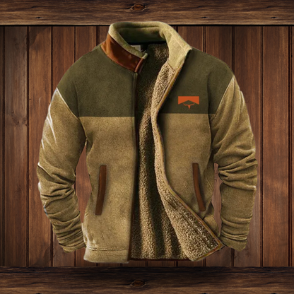 Men's Premium Merino Wool Jacket | Stylish Fleece Outerwear for All Year Round 2