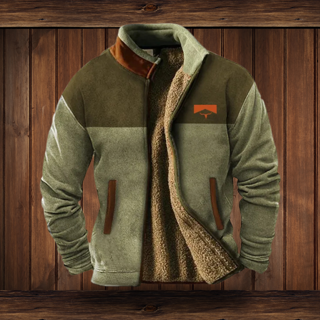 Men's Premium Merino Wool Jacket | Stylish Fleece Outerwear for All Year Round 3