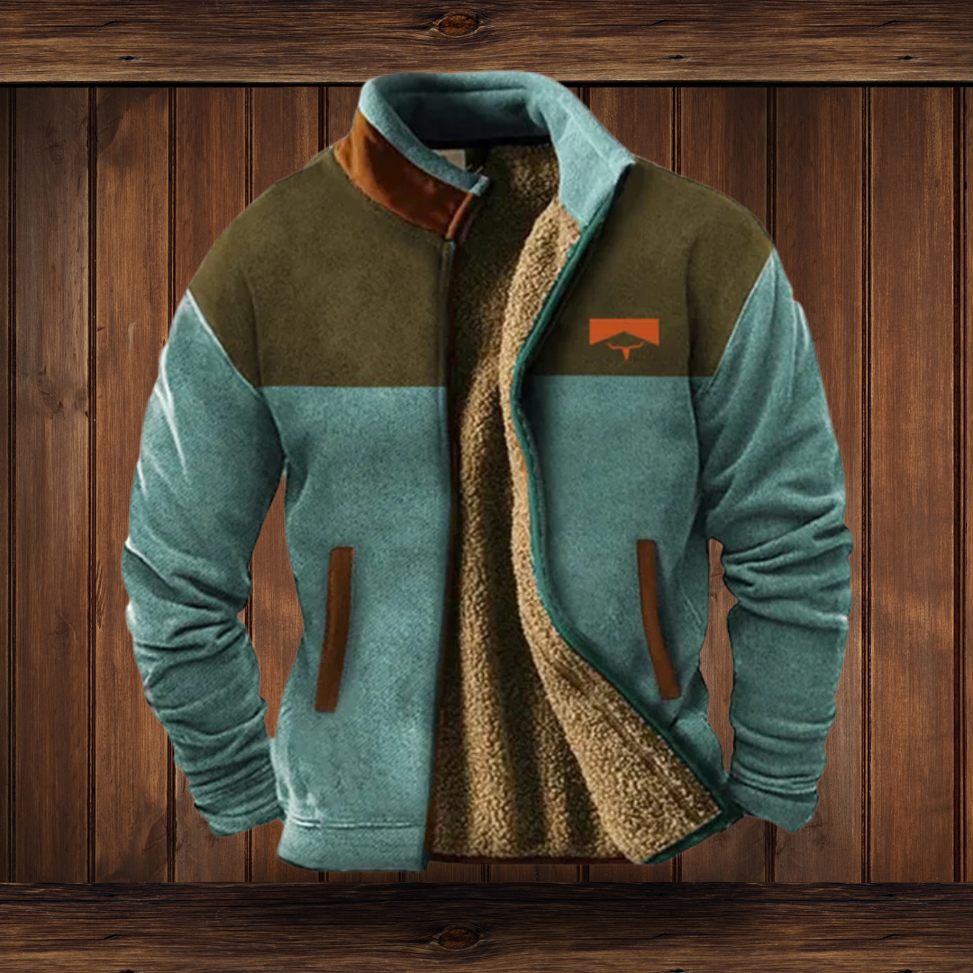 Men's Premium Merino Wool Jacket | Stylish Fleece Outerwear for All Year Round 4