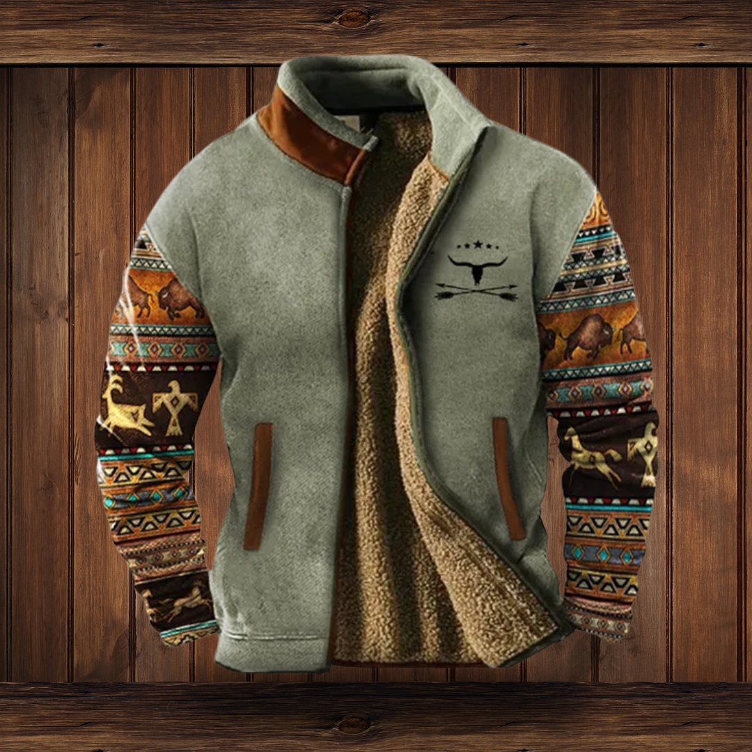 Men's Premium Merino Wool Jacket | Stylish Fleece Outerwear for All Year Round 5