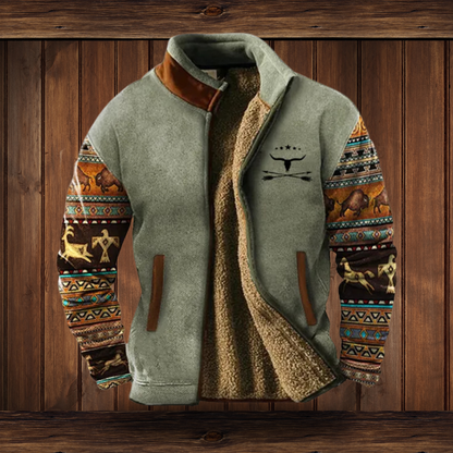 Men's Premium Merino Wool Jacket | Stylish Fleece Outerwear for All Year Round 5