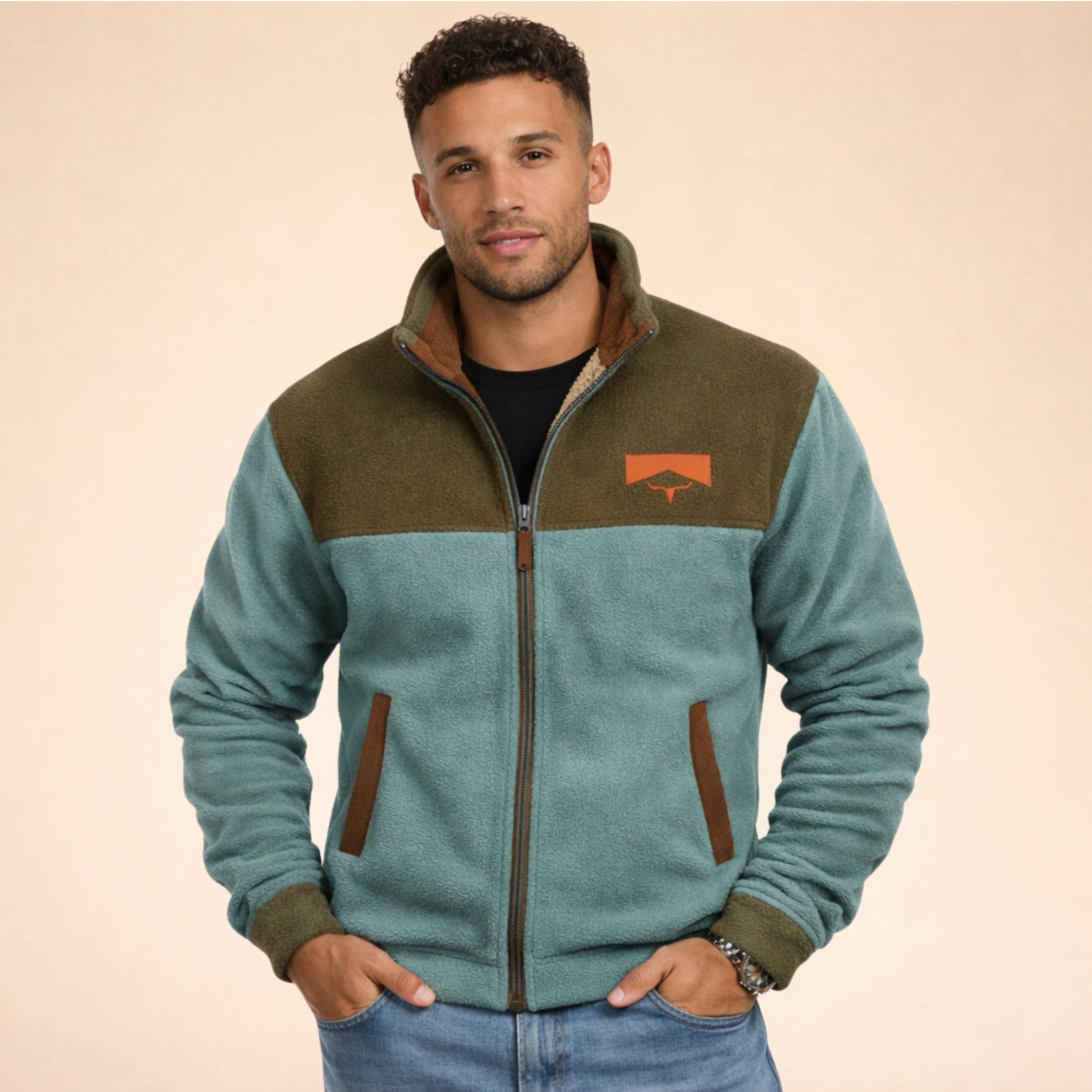 Men's Premium Merino Wool Jacket | Stylish Fleece Outerwear for All Year Round 7