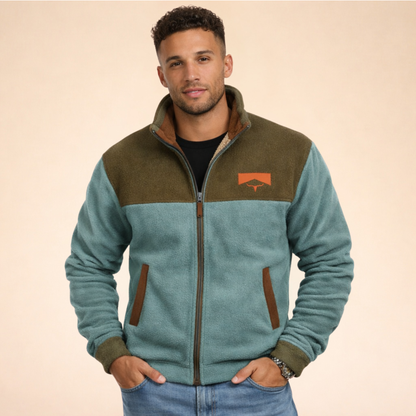 Men's Premium Merino Wool Jacket | Stylish Fleece Outerwear for All Year Round 7
