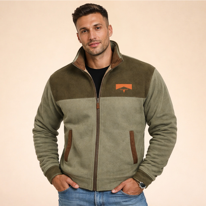 Men's Premium Merino Wool Jacket | Stylish Fleece Outerwear for All Year Round 8