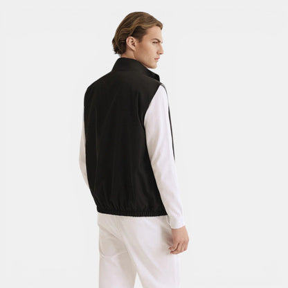 Men's Reversible Bodywarmer Lightweight Polyester Blend