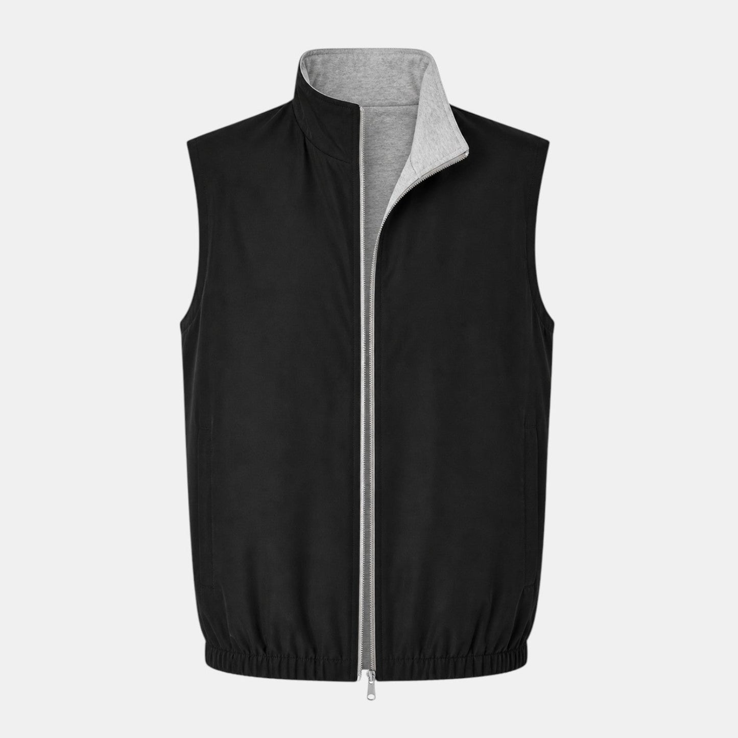 Men's Reversible Bodywarmer Lightweight Polyester Blend