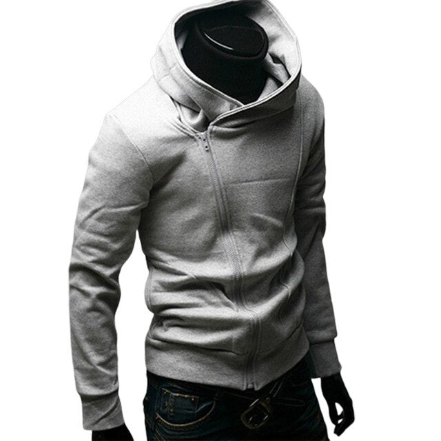 Men's Soft Fabric Zip Hoodie | Modern Comfortable Winter Sweatshirt 1
